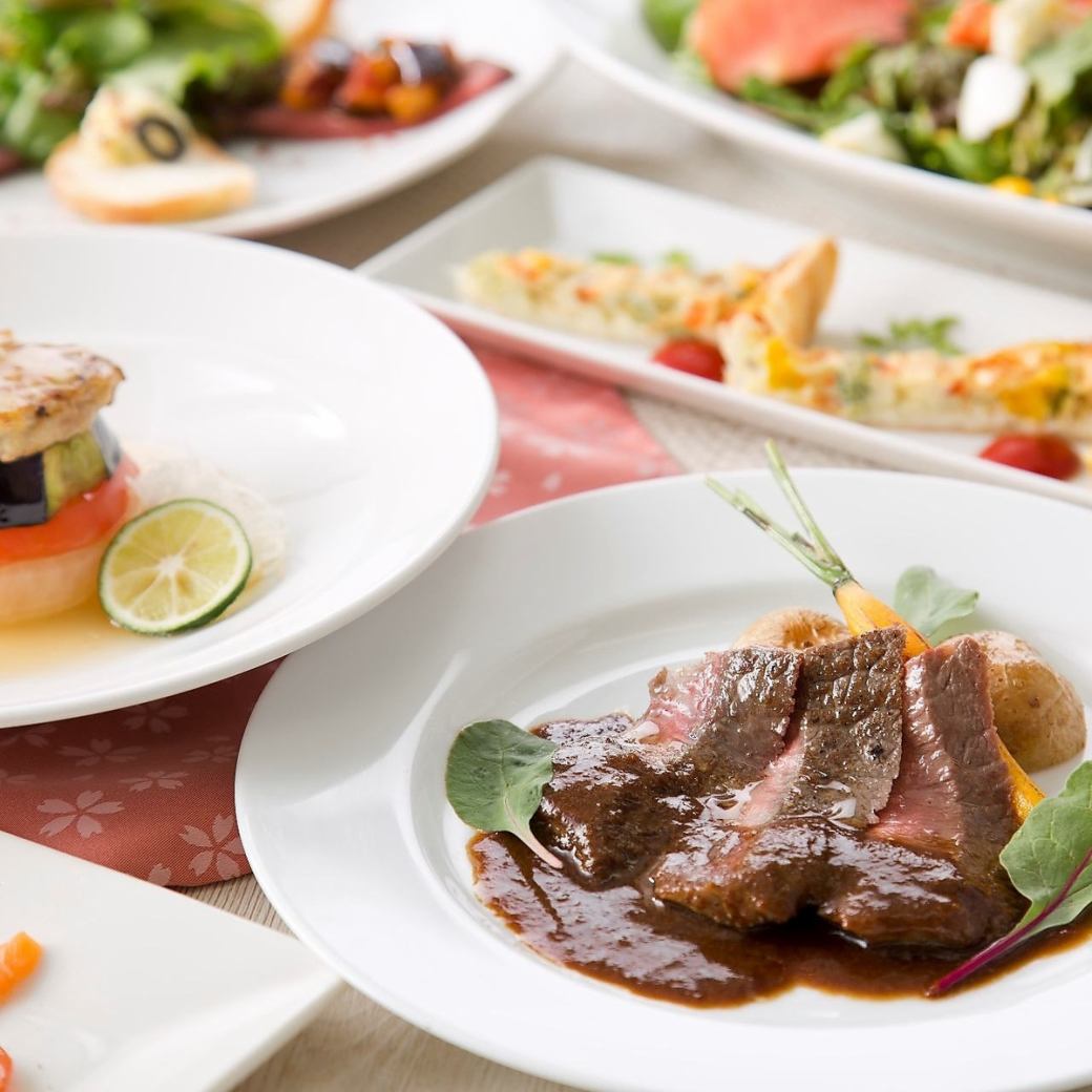 Enjoy beef top steak and a variety of Italian dishes.