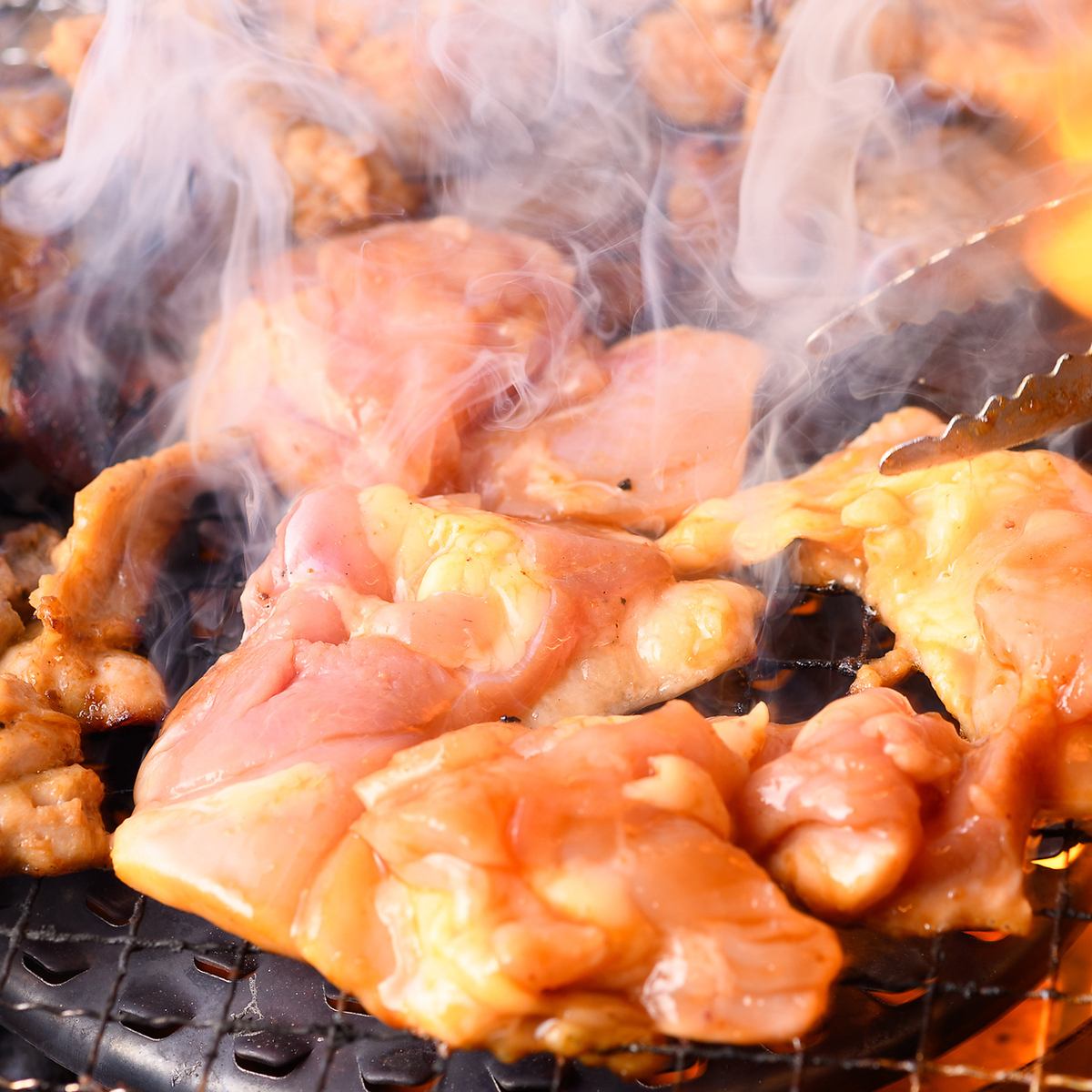 お好きな焼き加減で焼き上げる鶏と甘辛秘伝味噌は相性抜群☆