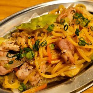 とり塩焼きそば