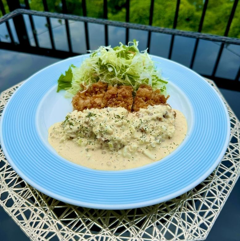 Chicken Nanban with homemade tartar sauce