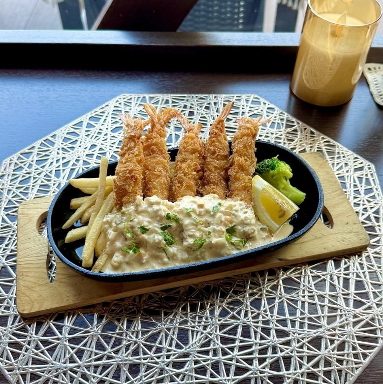 Fried shrimp (5 pieces)