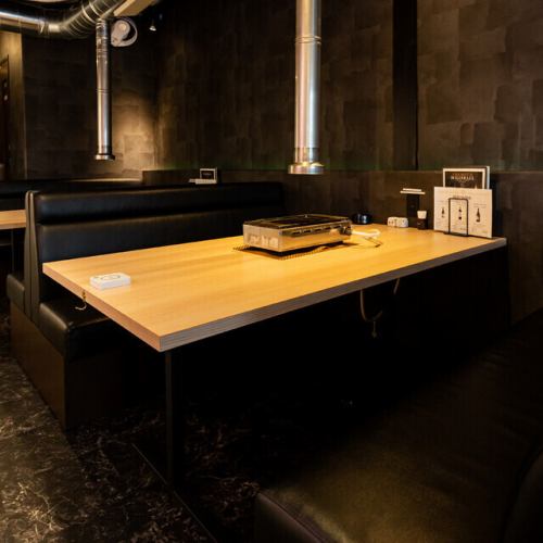 落ち着ける少人数席