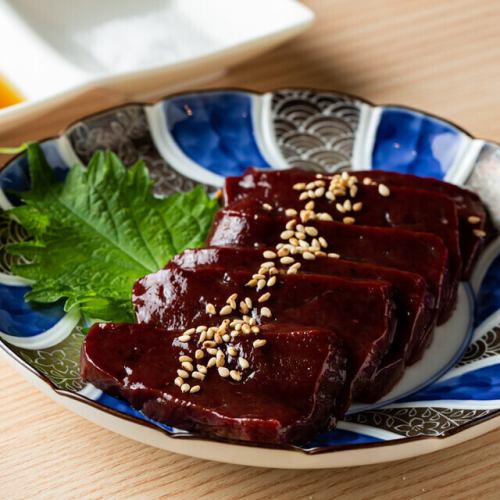 新鮮炙りレバー（ごま油塩）