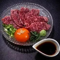 幻の極上ハラミユッケ