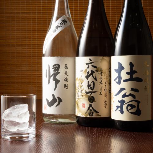 蕎麦懐石とお酒を堪能