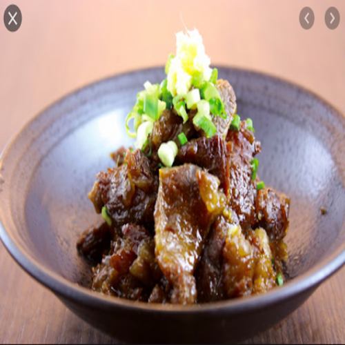 愛の牛スジ煮込み