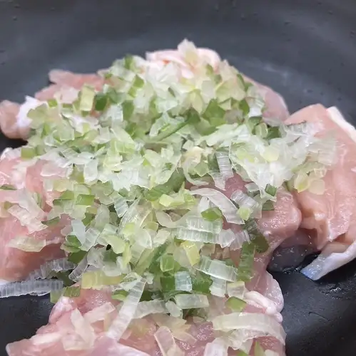 Green onion and salt chicken ribs