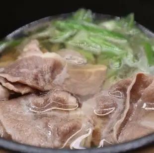 A Kansai specialty! Nikusui (meat soup)