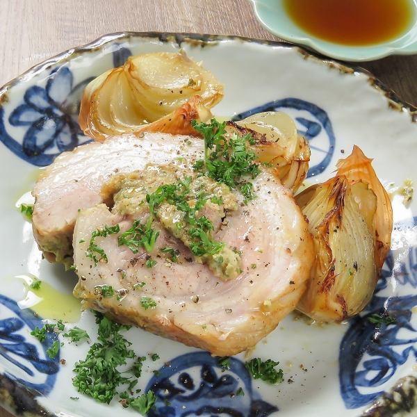 ■生姜とねぎ味噌のローストポーク■