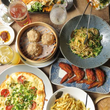 9月10月★ローストポークと秋の味覚コース★2H飲み放題付 料理12品 4980円！