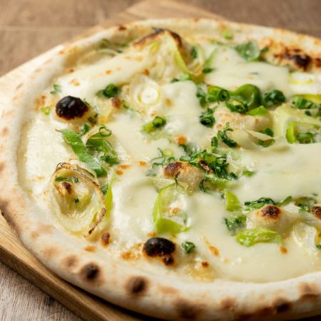 アンチョビとネギとチーズ味噌