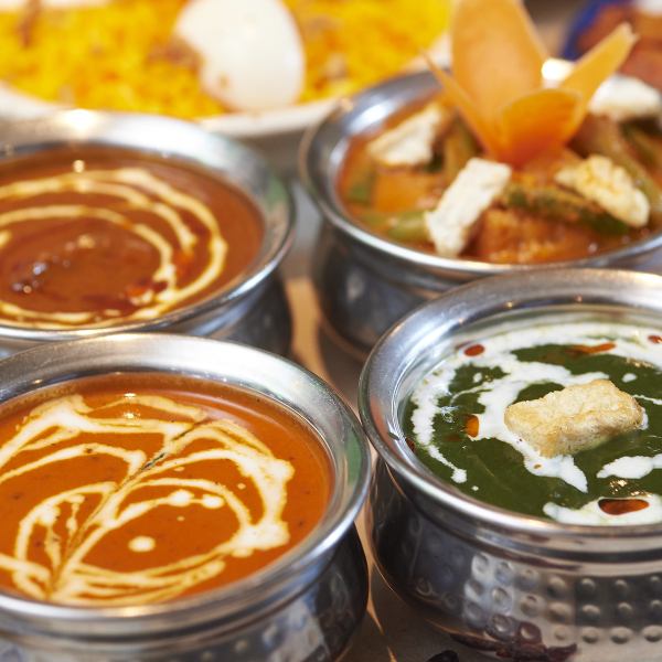 選べるカレーのランチセット 各種