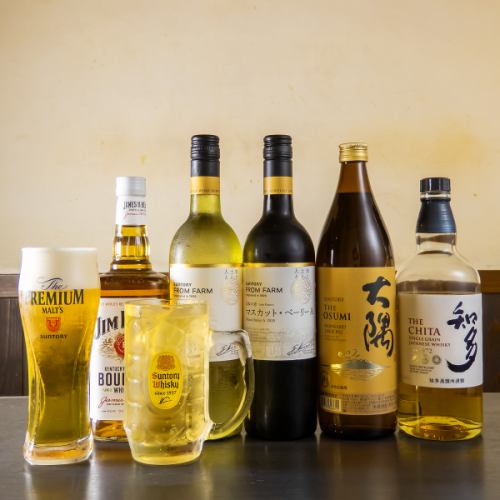 Assortment of products that will satisfy even alcohol lovers