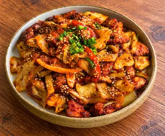 Samgyeopsal stir-fry (spicy stir-fried pork belly)