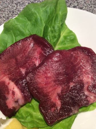 Aged Sendai beef tongue
