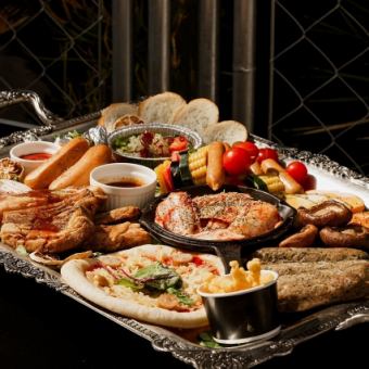 ビアガーデンA：女子会BBQコース 2時間飲み放題 4950円(税込)