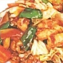 キャベツと豚肉の味噌炒め