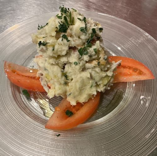 生ハム・ゴルゴンゾーラのポテトサラダ