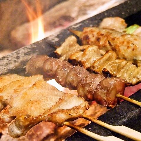 ★Our prized authentic charcoal-grilled yakitori★