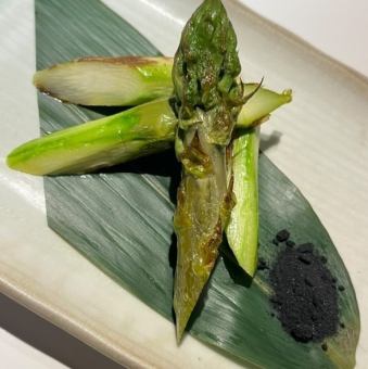 アスパラ焼き
