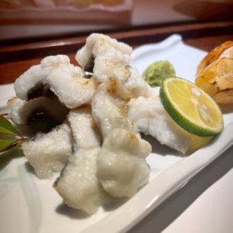 穴子の天ぷら・白焼き