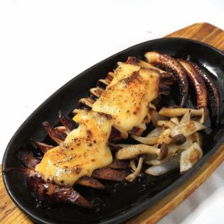 Squid mayo teppanyaki