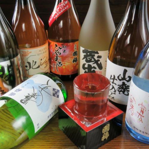 日本酒は国稀のみ