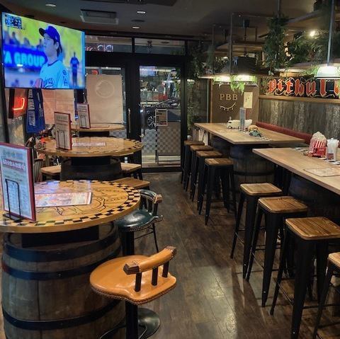 5～8名テーブル席 チャージ料金なし