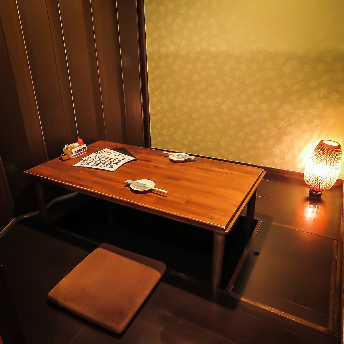 [Completely private room with sunken kotatsu] Branded chicken “Kurokashiwa” is truly exquisite