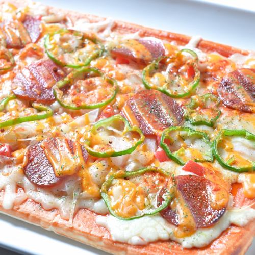 Our signature mixed pizza!