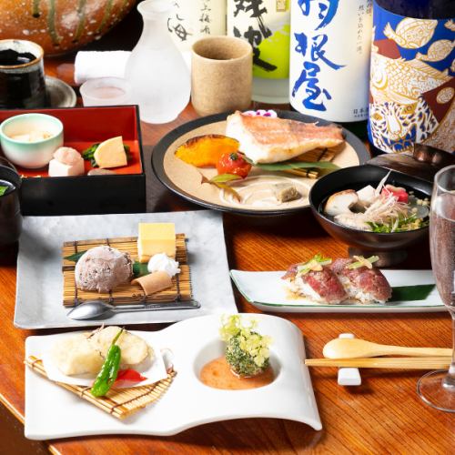 リーズナブルに楽しめるランチコース4000円(税込)