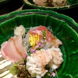 お造り3種盛り合わせ