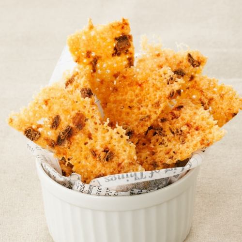 Crispy Cheese Rice Crackers