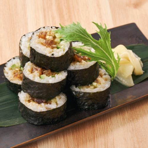 Adzuki Bean Rolls - Seafood with Green Pepper Miso