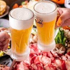 単品飲み放題２時間いつでも1650円～からご利用いただけます♪