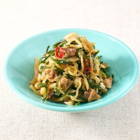 昔ながらのクープイリチー～昆布とあぐー豚の炒め煮～