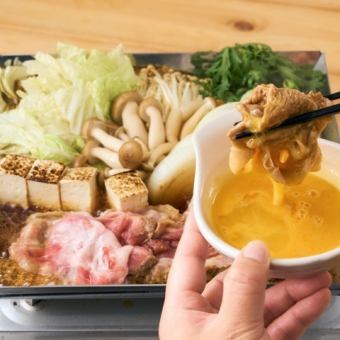 あぐー豚のすき焼き