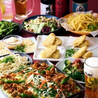 【圧倒的1番人気】◆鉄板旨辛もつ焼きコース◆3,500円(税込)