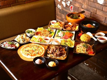 【大満足宴会コース】飲み放題お時間無制限!お料理9品付