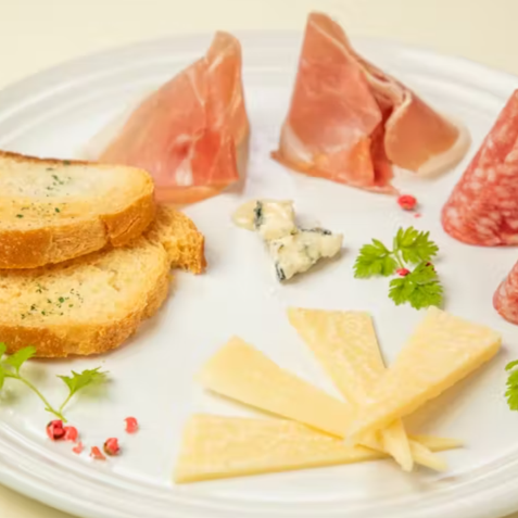 [APPETIZER] Uncured ham and cheese