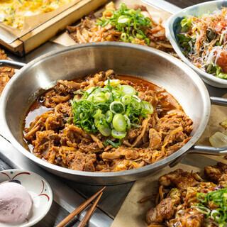 【飲み放題90分付】ぎゅんたの韓国プルコギ鍋コース 韓国好き集まれー!!