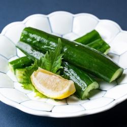 搗碎微醃黃瓜