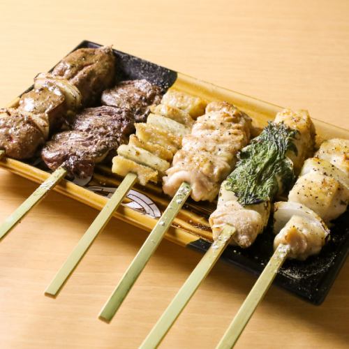 大人が集う焼き鳥名店