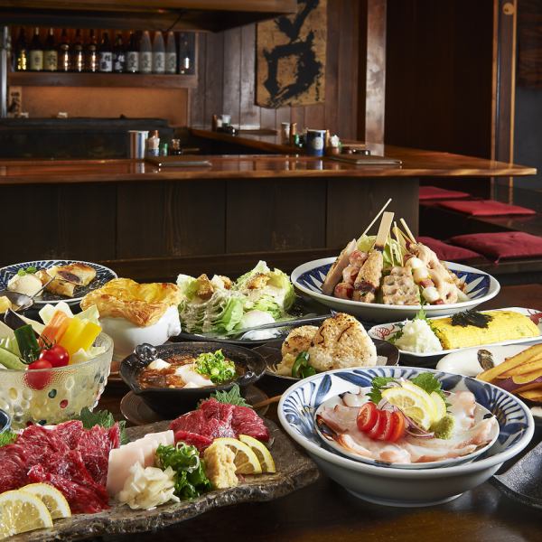 You want to eat something delicious besides yakitori? Horse sashimi, grilled rice balls, stewed ...Everyone is happy.