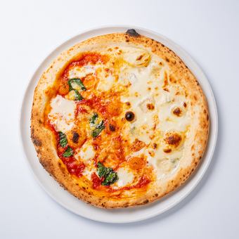 하프 & 하프 (마르게리타 & 4 종 치즈 토로 ~ 리 피자)