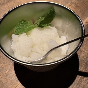 ・ライムシャーベット