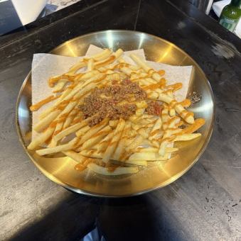 ・タコミートポテトフライ