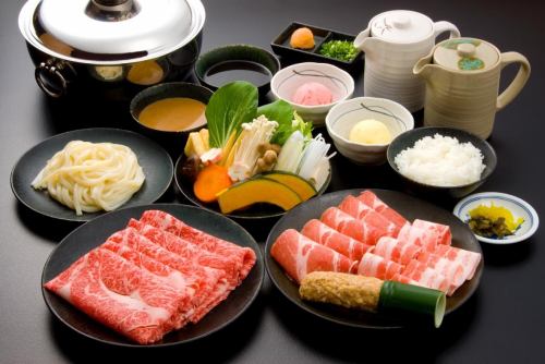 Wagyu beef course all-you-can-eat shabu-shabu