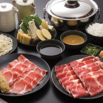 [90 minutes all-you-can-eat shabu-shabu] ◆Satsuki course◆3,388 yen (tax included)