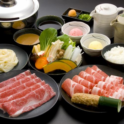[90 minutes all-you-can-eat shabu-shabu] ◆Heian course◆6,050 yen (tax included)